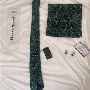 Emerald Green Barry Wang Tie